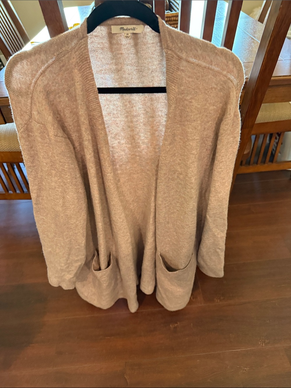 Madewell Open-Front Pocket Cardigan —